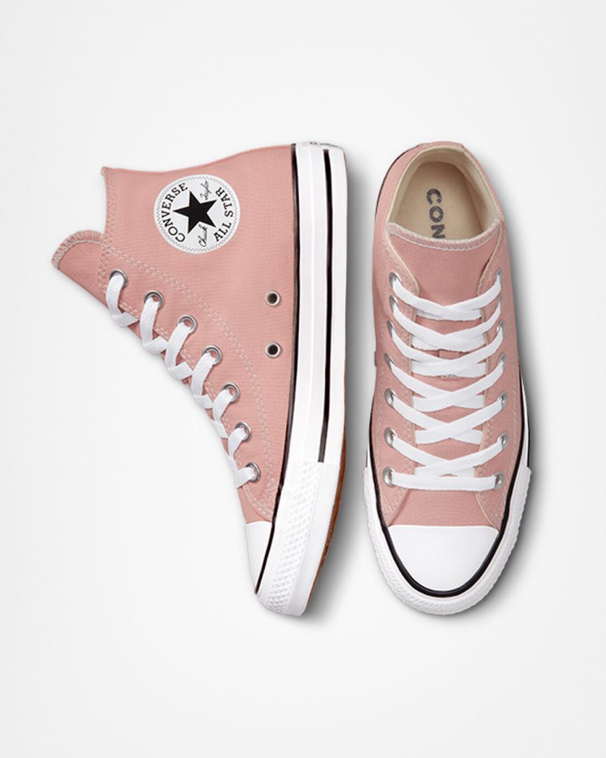 Zapatillas Altas Converse Chuck Taylor All Star Seasonal Color Hombre Rosas | PE 24EP87